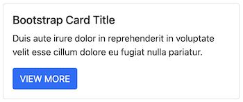 bootstrap card quick example output