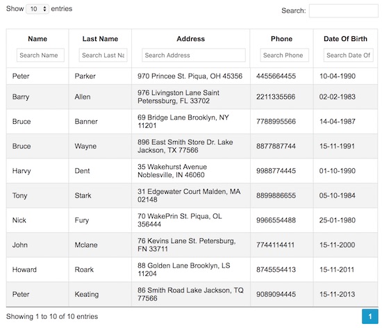 column-search-in-datatables-using-server-side-processing-output