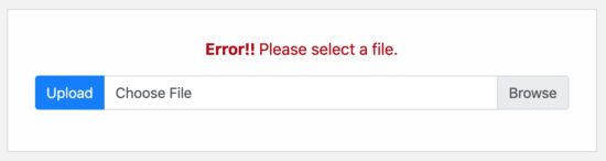File Upload Validation for Creating Zip
