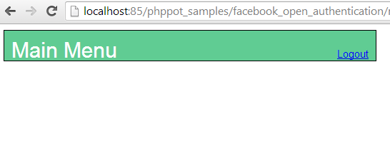 facebook_logout_menu