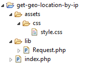 Get Geo Location File Structure