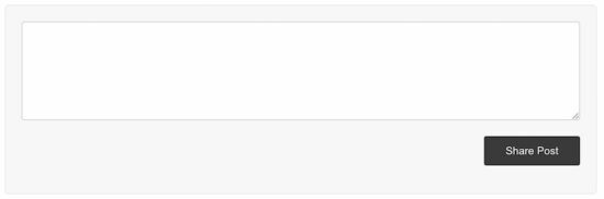 Form Posts Text Share on LinkedIn