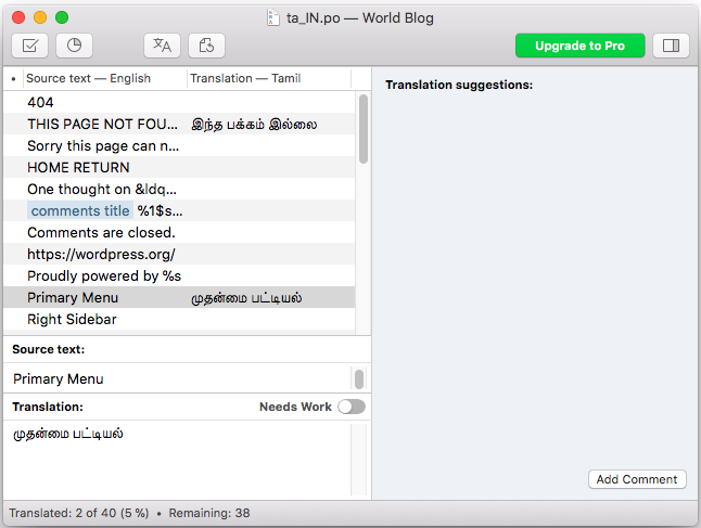language-mapping