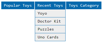 jQuery_menu_dropdown