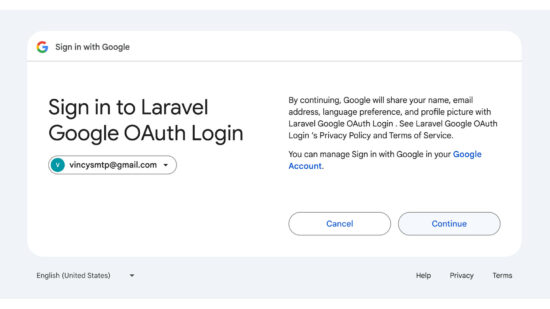 Allow App to Access Profile