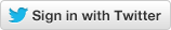 Sign In with Twitter Gray