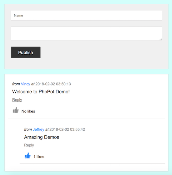 php-comment-system-with-like-unlike