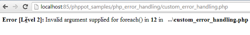 custom_error_handler custom_error_handler