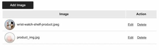 list uploaded files from server