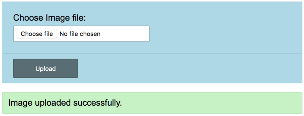 image-upload-after-validation