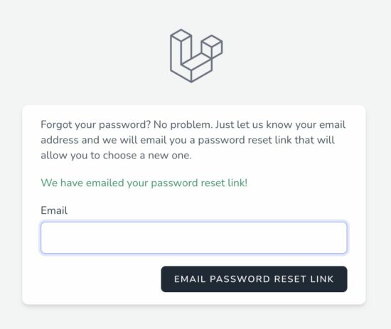 forgot password