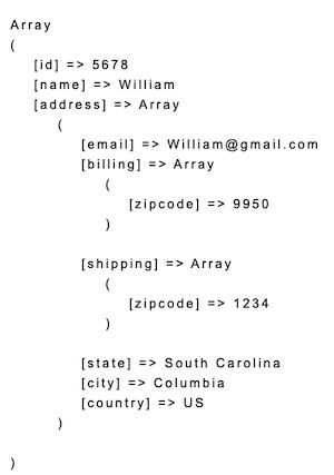 recursive object to array conversion