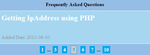 php_pagination_output