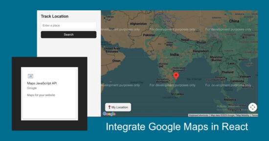 React Google Maps Realtime Location Tracking