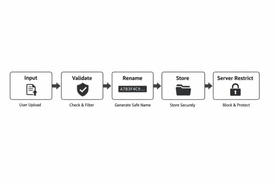 Secure File Upload Steps