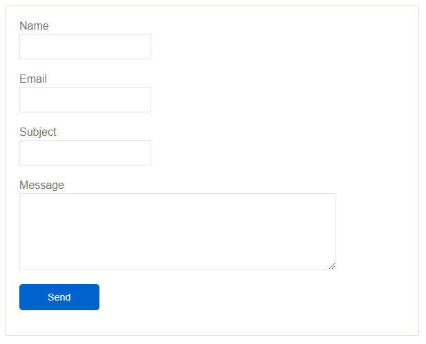 Contact Form