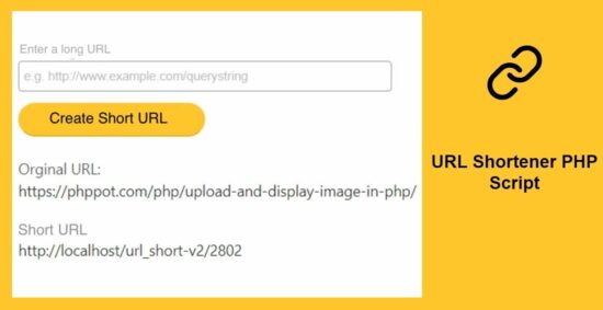 url shortener php script